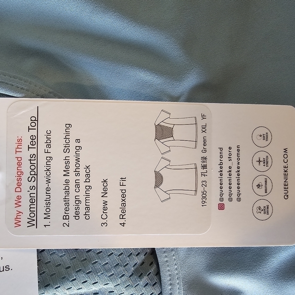 NWT Performance vented back breathable moisture w… - image 4